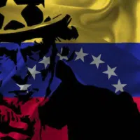 Uncle Sam / Venezuela Flag